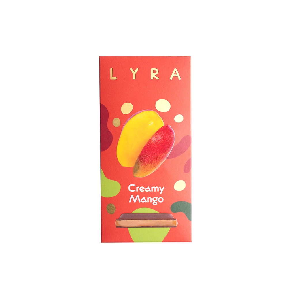 Creamy Mango milk chocolate 80g