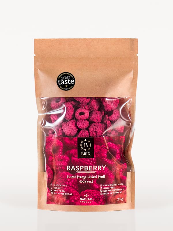 Dried Picked Raspberry Premium Freeze-Dried Raspberry | 100% Natural Fruit - Farmboy.ie